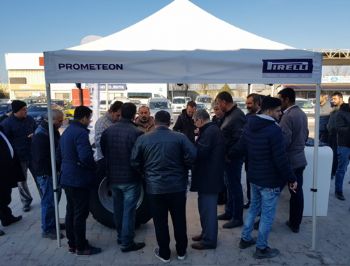 Prometeon Türkiye, kamyon şoförleri ile buluştu