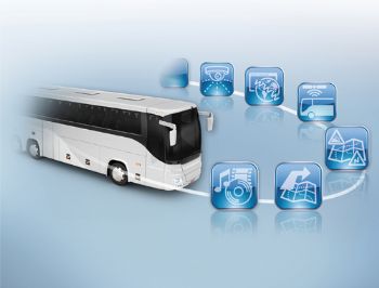 Bosch otobüs bilgi-eğlence sistemlerini sergiledi