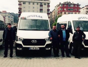 55 adet Hyundai H350 Trabzon'da
