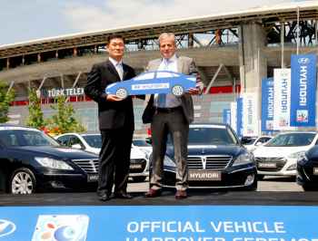Hyundai U-20 Dünya Kupası için 112 aracı teslim etti
