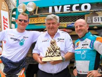 Dakar 2012'yi Iveco kazandı