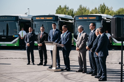 Malta’ya 40 adet KENT otobüsü ihraç edildi