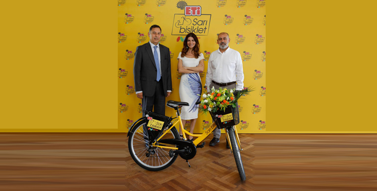 Atıl bisikletlerin geri dönüşümü  ‘Eti Sarı Bisiklet’ projesi
