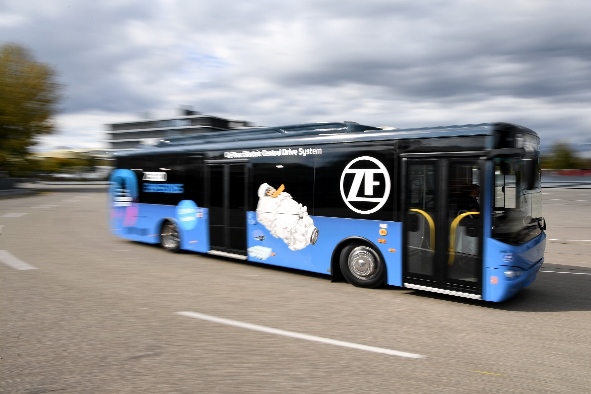 ZF elektrikli tahrik sistemi CeTrax Busworld inovasyon ödülünü kazandı