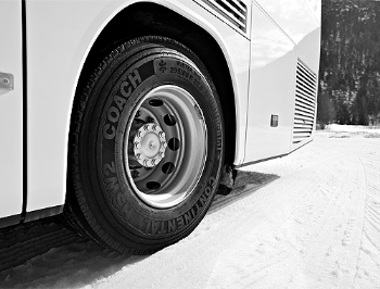 Continental'den kış koşulları için yeni otobüs lastikleri: HSW2 Coach