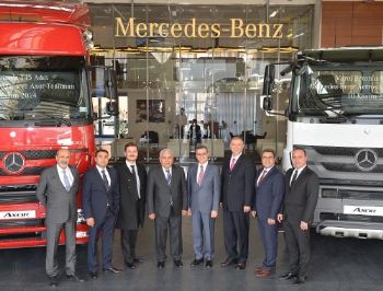 Mercedes-Benz filo teslimatları Varol Beton ile devam ediyor
