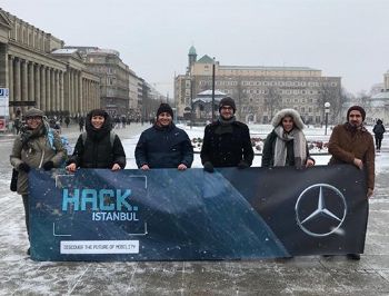 Mercedes-Benz Türk HACK.ISTANBUL kazananları Stuttgart’ı ziyaret etti