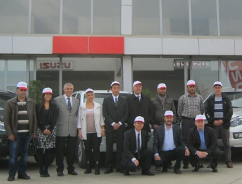 Isuzu Japonya heyeti, Manisa Yükseliş Otomotiv'i ziyaret etti