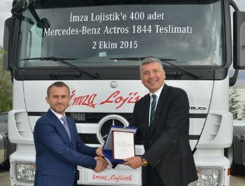 Mercedes-Benz Türk’ten 400 adetlik dev çekici teslimatı