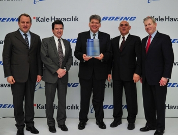 Kale Havacılık'a Boeing'den 'Mükemmellik Ödülü'