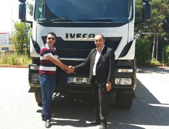 Antalya'da mermer sektörünün tercihi Iveco
