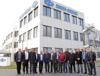 Türk dingil üreticilerinden Knorr Bremse tesislerine ziyaret