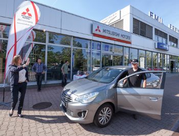 Mitsubishi Attrage'dan yeni bir tasarruf rekoru