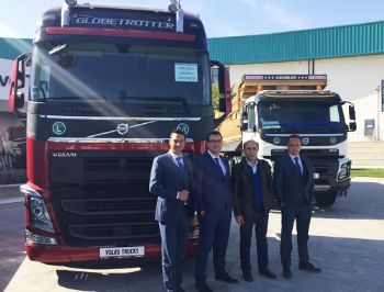 Volvo Trucks İzmir Mermer Fuarı’nda