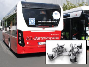 ZF elektrikli aksını pazara sundu, otobüste değişim başlıyor !