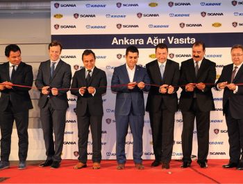 Ankara Ağır Vasıta’nın yeni tesisi hizmete açıldı