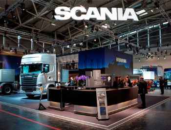 Scania, Bauma'da ürün gamını sergiledi
