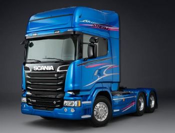 Özel seri Scania Blue Stream sınırlı sayıda!