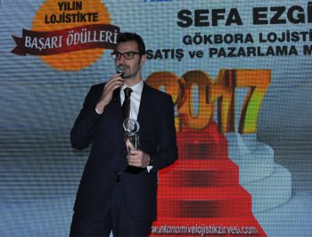 Gök-Bora'dan Sefa Ezgin, 'Yılın Lojistik Profesyoneli' ödülü aldı