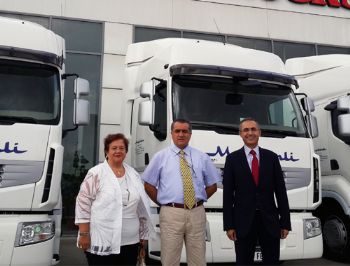 Mağdenli, 5 yeni Renault Trucks aldı