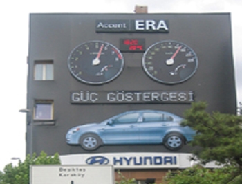 Hyundai'den İç ve Dış Mekan Reklamları