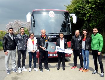Galatasaray Voleybol Takımı da TEMSA dedi