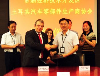 Taysad'dan Çin ile iş birliği anlaşması