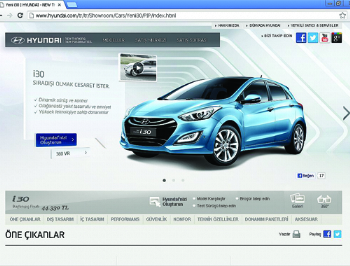 Hyundai'nin internet sitesi yenilendi