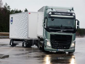 Volvo kamyonlar yeni kombine fren sistemi ile daha güvenli