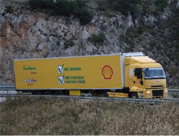 Shell FuelSave Tırı İstanbul'a dönüyor