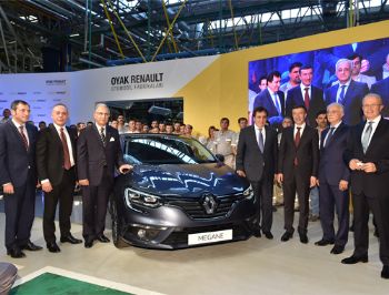 Yeni Megane Sedan, Bursa'dan dünyaya ihraç edilecek