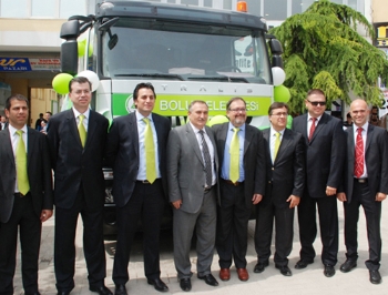 Alternatif yakıtlar yaygınlaşıyor: Bolu'ya doğalgazlı çöp kamyonları