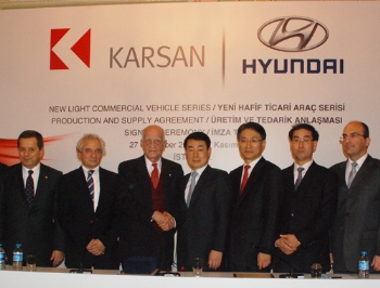 Karsan Hyundai'nin yeni ticarilerini üretecek