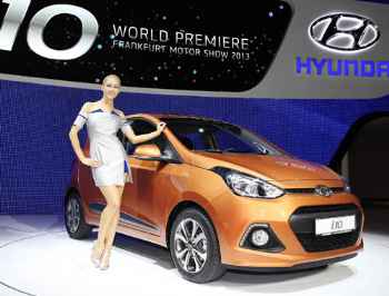 Hyundai İ10 Frankfurt'ta tüm dünyaya tanıtıldı