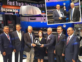 Ford Trucks'ın yeni çekicisi Avrupa'da yılın kamyonu seçildi