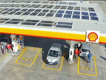 Shell & Turcas enerjisini güneşten alan ilk istasyon yatırımını Ankara’da gerçekleştirdi