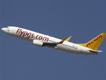 Pegasus, Nevşehir'e ilk uçuşunu gerçekleştirdi