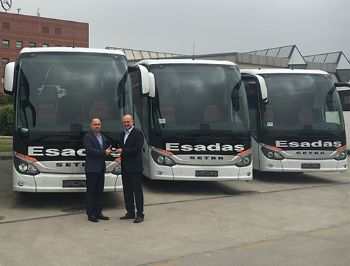 Esadaş Turizm'in yeni otobüsleri