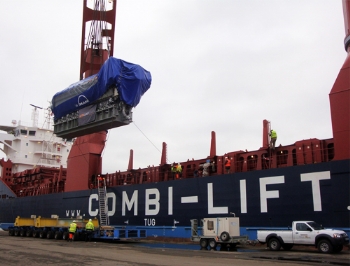Kıta Logistics'ten ilk üç ayda 6 bin tonluk dev taşıma