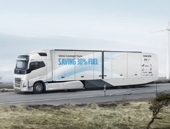 Volvo konsept çekici ile %30'dan fazla yakıt tasarrufu