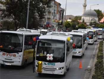 Edirne'nin ulaşım araçları Isuzu'dan