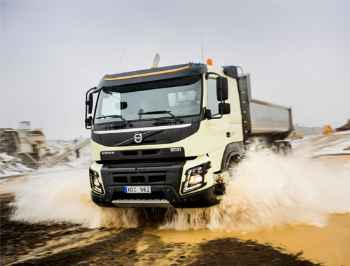 Yeni Volvo FMX, kamyon sürücülerinin işini kolaylaştırdı
