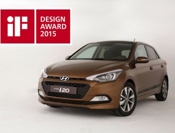 İzmitli Hyundai i20'e  Yılın En İyi Otomobil Tasarımı ödülü