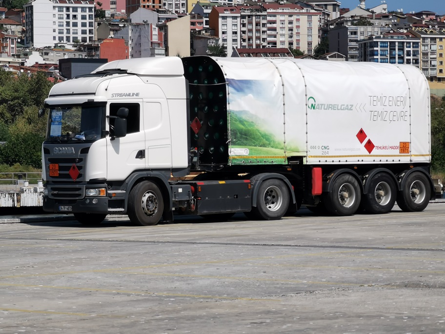 Scania, Mavi Koridor Rallisi’ne CNG’li Modeli ile katıldı