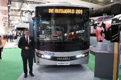 Anadolu Isuzu Busworld Brüksel’de geleceğin çevreci araçlarını sergiledi