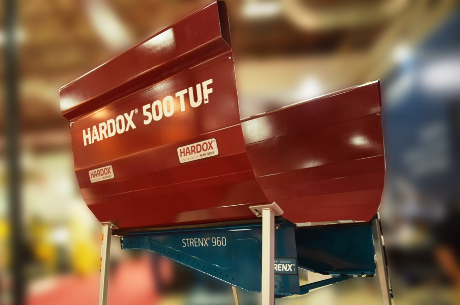 Hardox 500 TUF Türkiye pazarına sunuldu
